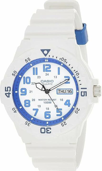 Actual product image Casio Ladies' watch MRW-200HC-7B2VDF + BOX (Analogue wristwatch, 47 mm)