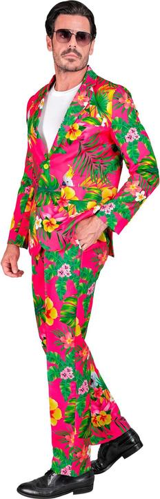 Produktbild Widmann Party Fashion Anzug mit Neon Copacabana Muster Jackett & Hose (S)