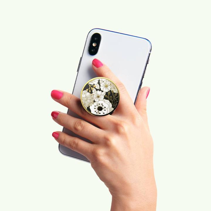 Actual product image PopSockets PopGrip Enamel Wild Flowers