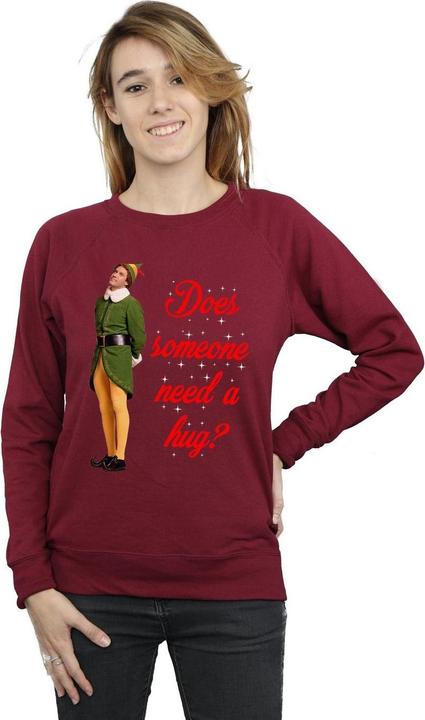 Actual product image Elf Womens/Ladies Hug Buddy Sweatshirt (L)