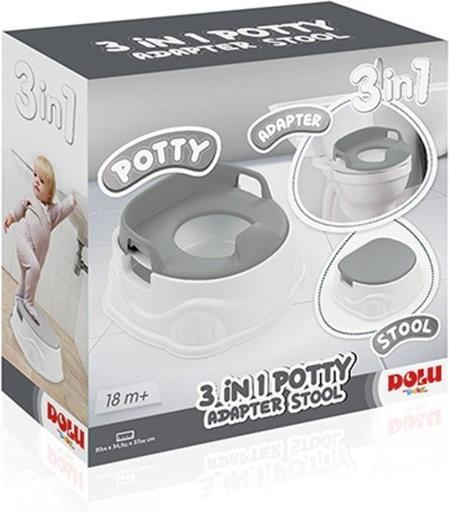 Produktbild Wader Potty Dolu 3 in 1 gray