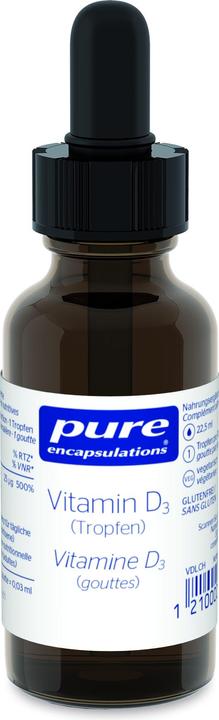 Produktbild Pure encapsulations Vitamin D3 (1 Stück, Tropfen, 73.50 g)