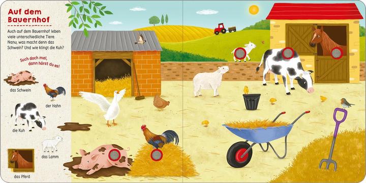 Immagine prodotto Such mal, hör mal! Bei den Tieren (Tedesco)