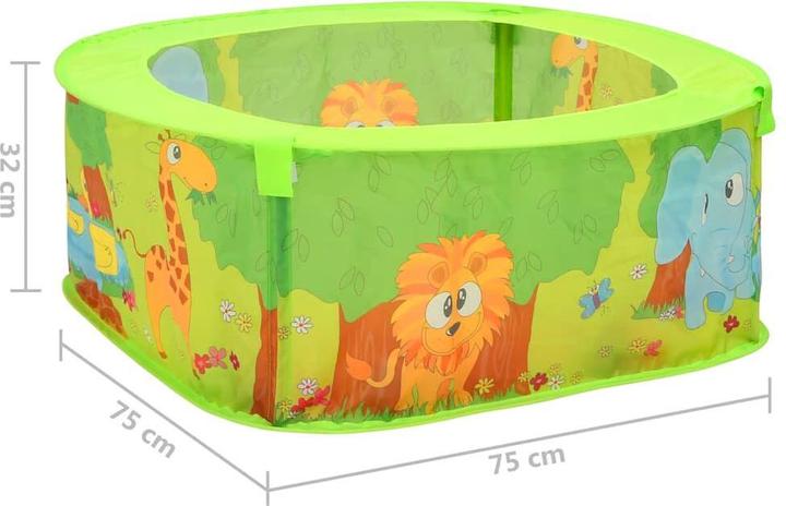 Actual product image vidaXL Ball pool