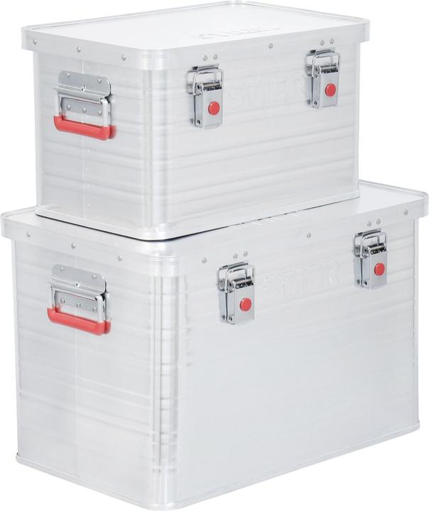 Stier Alubox Set (2 Teile)