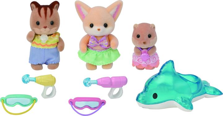 Immagine prodotto Sylvanian Families Amici dell'asilo avventurosi "Divertimento in piscina