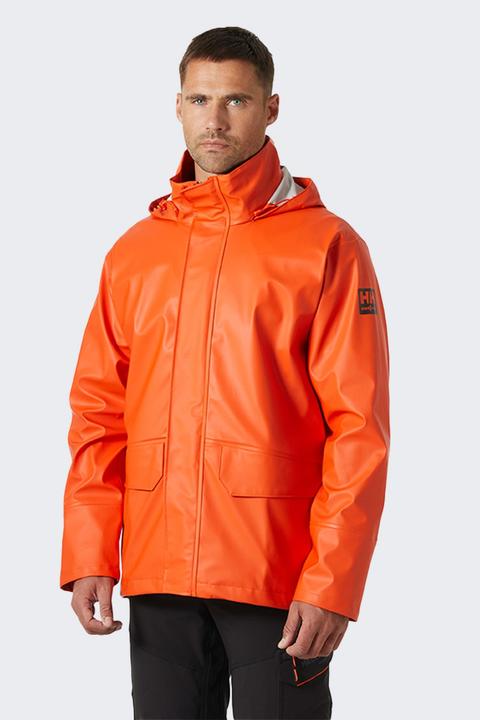 Actual product image Helly Hansen Workwear Vandeniui atspari striukė HELLY HANSEN Gale Rain, oranžinė 2XL (XXL)