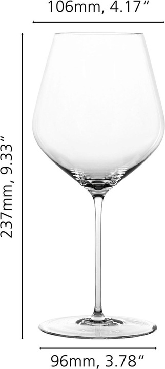 Actual product image Spiegelau Hi-Lite Burgundergläser + Poliertuch (73.40 cl, 6 Glasses, Red wine glasses)