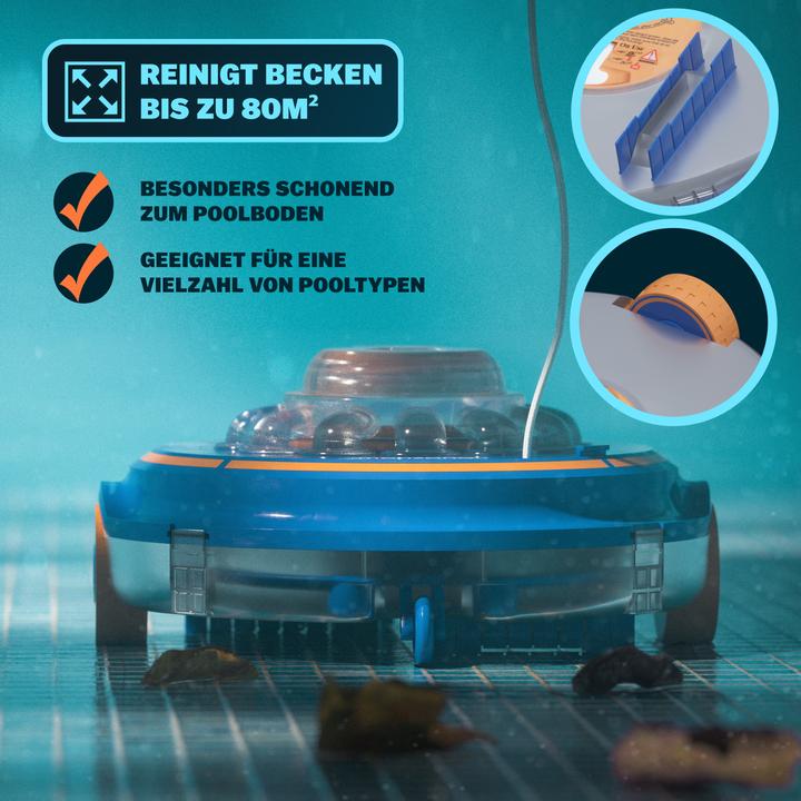 Produktbild Monzana Poolroboter Poolboy600 Kabellos vollautomatisch