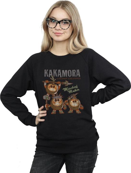 Actual product image Disney Womens/Ladies Moana Kakamora Mischief Maker Sweatshirt (XXL)
