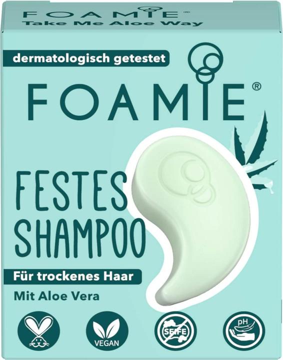 Image du produit Foamie - Shampooing solide Take Me Aloe Way Travel (Shampoing solide)