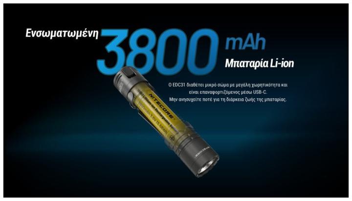 Immagine prodotto Nitecore EDC31 (11.32 cm, 3500 lm)