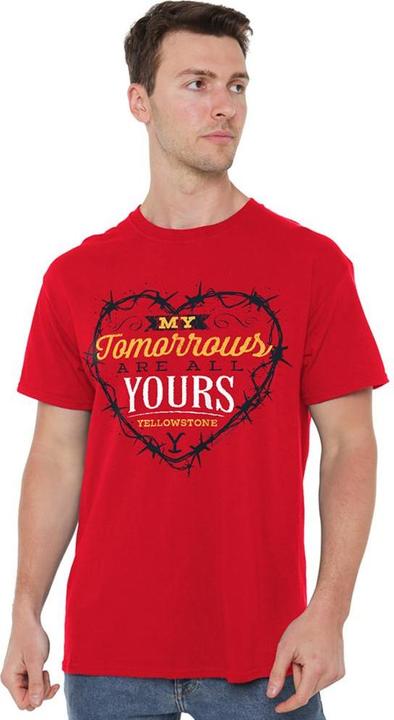Immagine prodotto Yellowstone My Tomorrows Are All Yours Maglietta Cuore Adulto Unisex (XL)