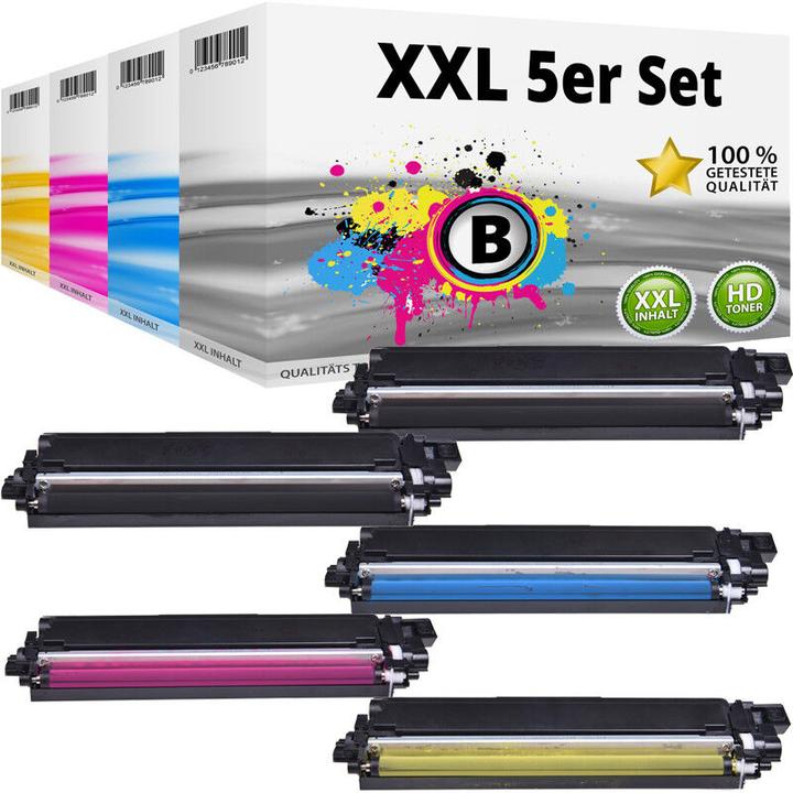 Actual product image Druckfuxx TONER kompatibel BROTHER TN-247 TN-243 DCP-L3550CDW HL- L3510CDW L3210CW L3270CD
