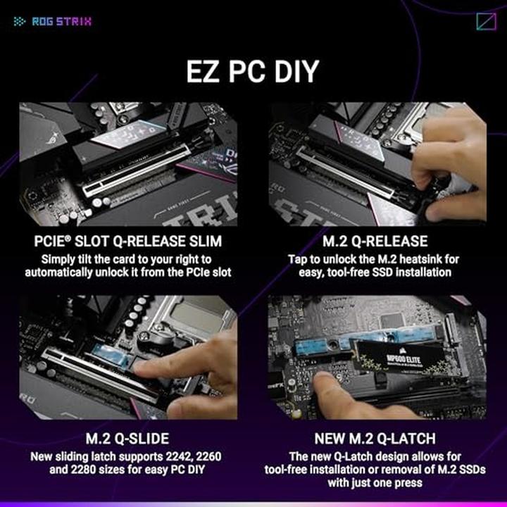 Produktbild ASUS ROG STRIX B850-E GAMING WIFI (AM5, AMD B850, ATX)