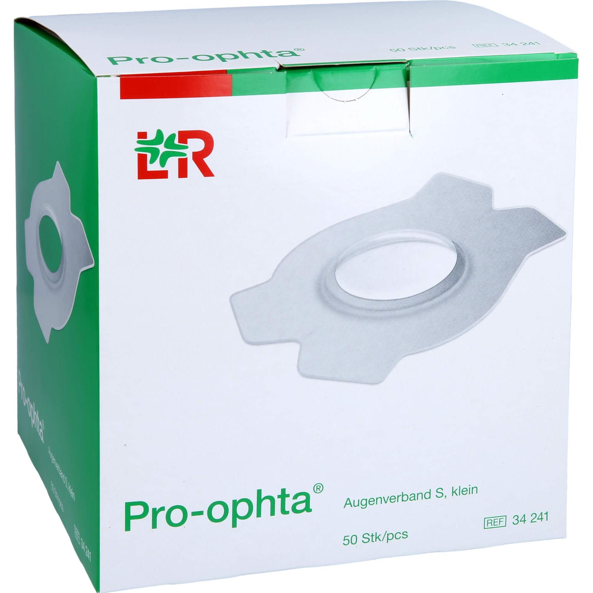 Lohmann & Rauscher, Pflaster, Pro Ophta Augenverband S klein, 50 St VER (50 x)
