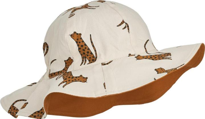 Actual product image Liewood Amelia sun hat reversible leopard