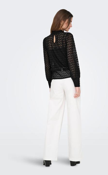 Image du produit JdY Haut décoré de dentelle avec manches longues (XL)