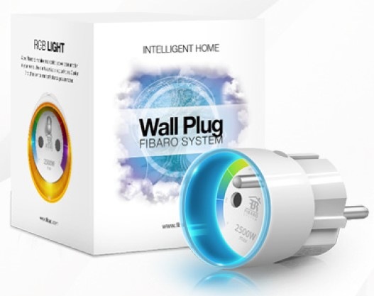 Immagine prodotto Fibaro FIBEFGWPF-102-5 - Interruttore a spina intermedia tipo F (Schuko)