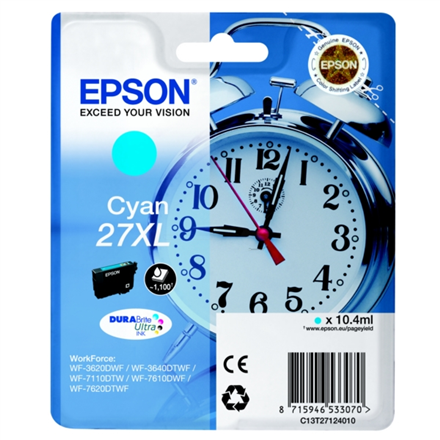 Produktbild Epson 27XL DuraBrite Ultra (C)