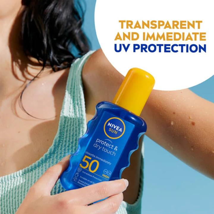 Immagine prodotto NIVEA Proteggi e asciuga (Spray solare, SPF 50, 200 ml)