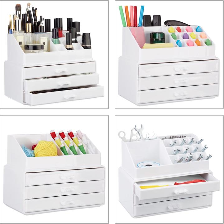 Actual product image Relaxdays Makeup Organizer