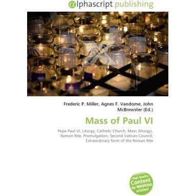 Mass of Paul VI, Sachbücher