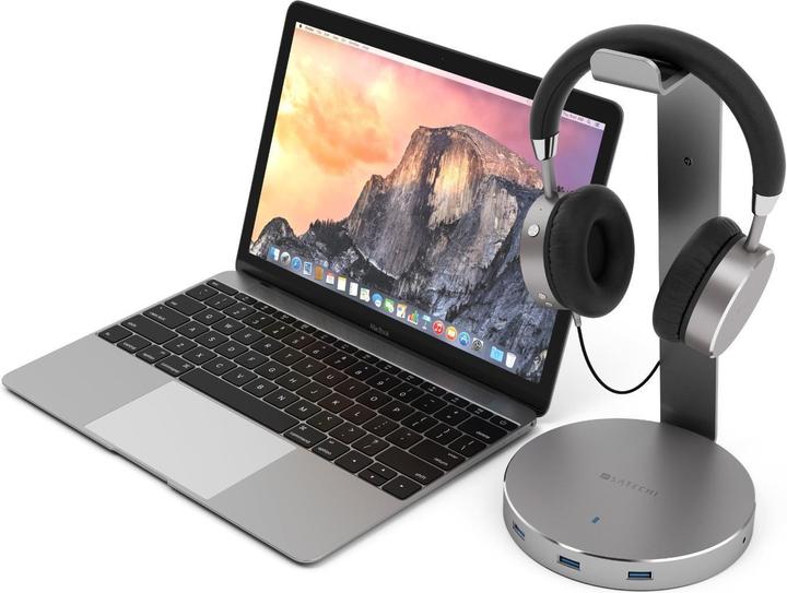 Produktbild Satechi Aluminum USB 3.0 Headphone Stand