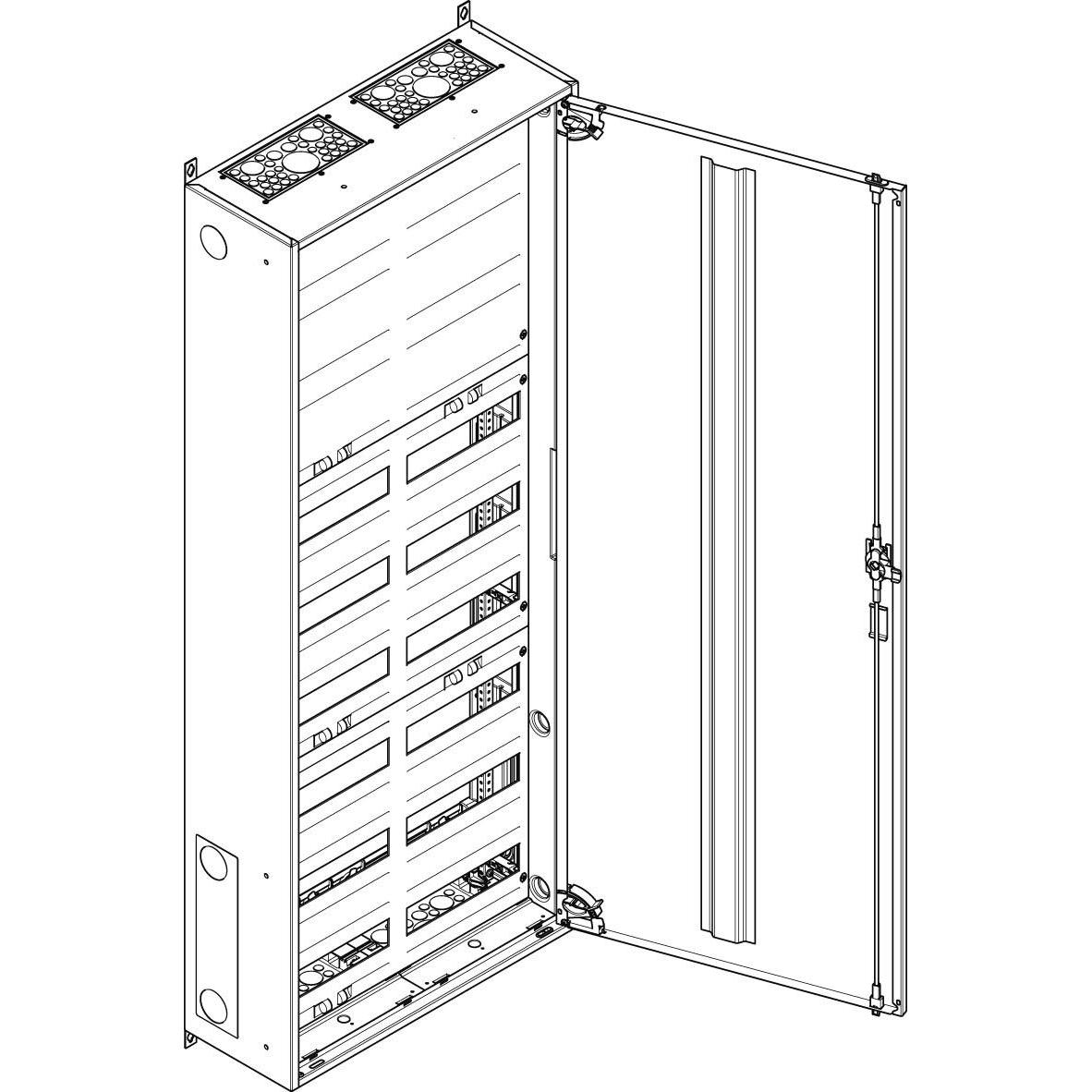 ABN Wandgehäuse, Serverschrank, Weiss