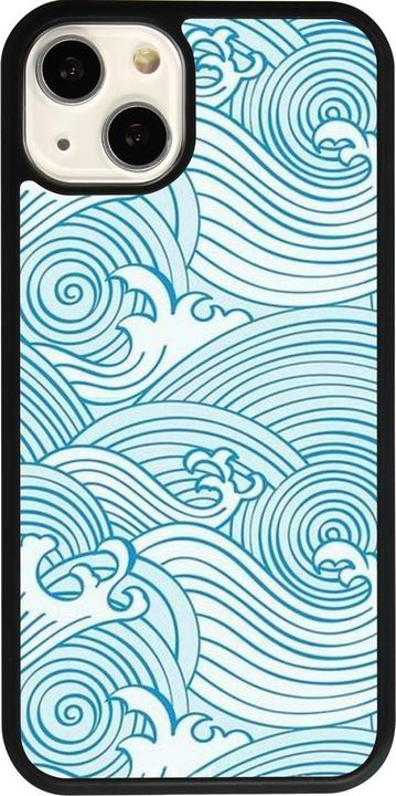 Immagine prodotto PhoneLook Coque Silicone rigide noir Ocean Waves (Apple iPhone 13)