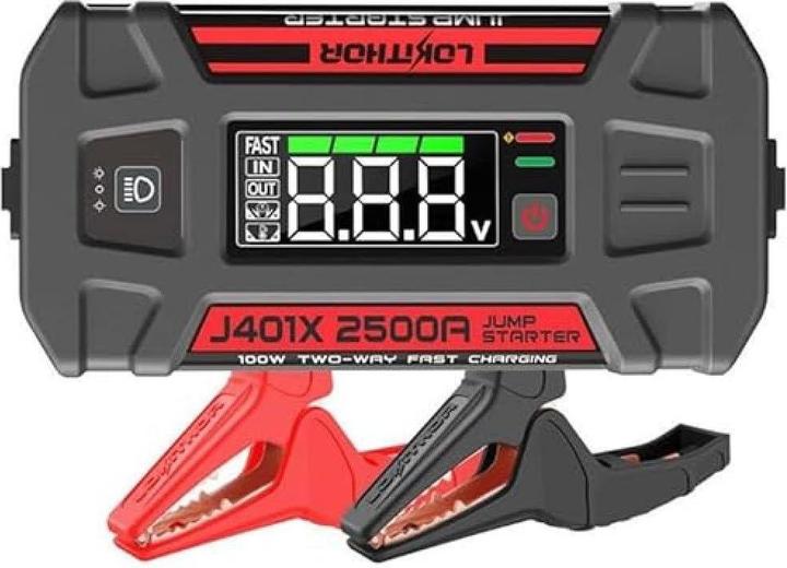 Lokithor Banque d'énergie / Jump starter J401X - 2500A 12V 74Wh (2500 A, 20000 mAh)