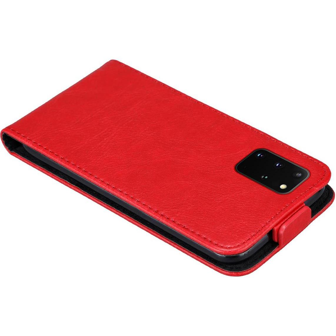 Thumbnail - Cadorabo Flip wie Invis Cover (Samsung Galaxy S20+), Smartphone Hülle, Rot