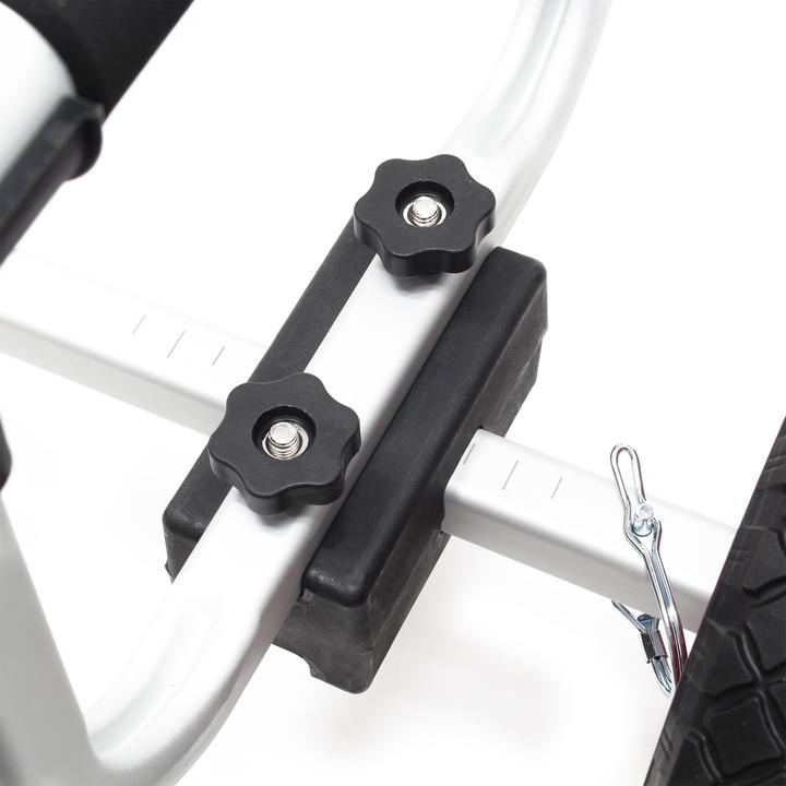 Produktbild Wiltec Alu Transportwagen 90kg luftbereift Ø26cm Kajakwagen Kanu Kanuwagen Kajak