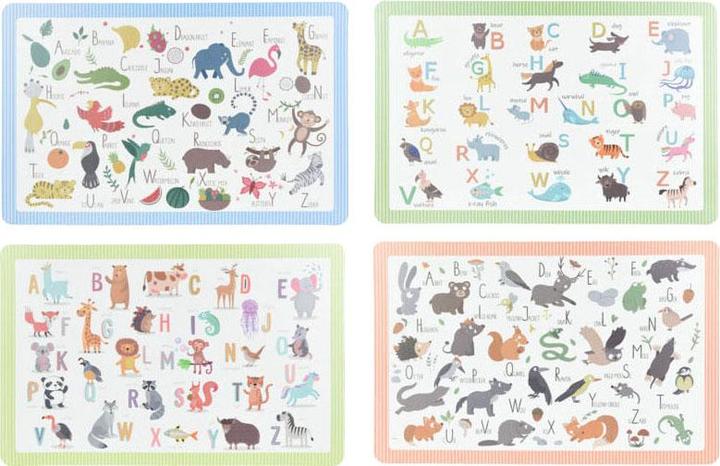 Produktbild Tischset Tiere, 12tlg. (12 Stk.)