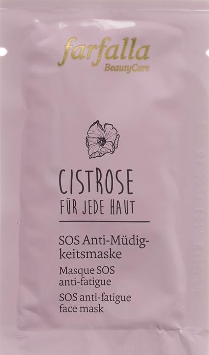 Actual product image Farfalla SOS Anti-Fatigue Mask Cistus 7 ml (7 ml)