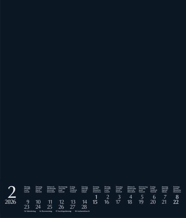 Actual product image Craft calendar