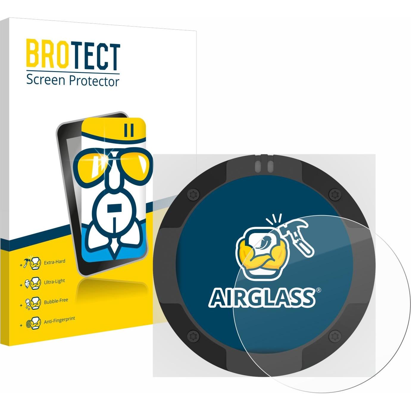 BROTECT, Fahrzeug Navigation Zubehör, Schutzglas Schutzfolie Glas Folie Displayschutz klar