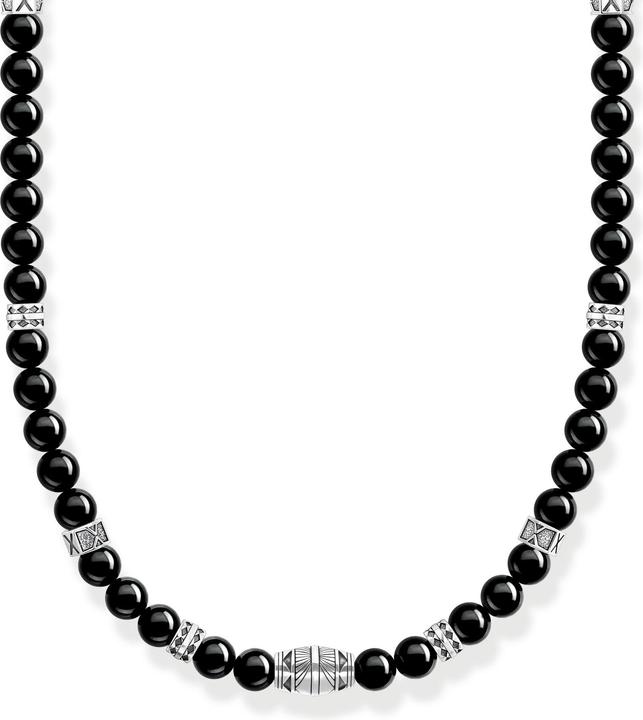 Actual product image Thomas Sabo Chain Elements Onyx (Blackened, 925 sterling silver, 50 cm)