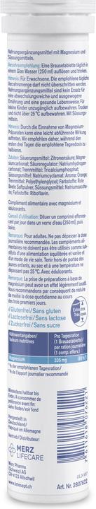 Image du produit Tetesept Magnésium 335 forte (17 pièce(s), Comprimé effervescent, 136 g)