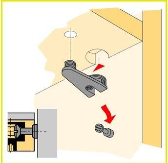 Produktbild Hettich Exzenter-Verbindungsbeschlag VB 36 (Verbindungsbeschlag, 1 Stk.)