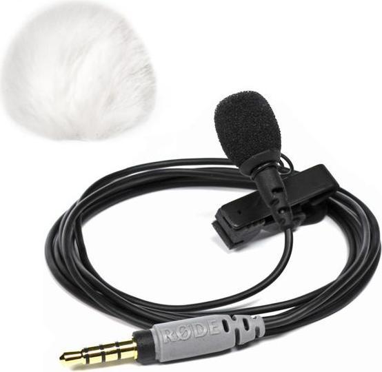 Produktbild RØDE SmartLav Lavalier Mikrofon mit Windschutz Weiss