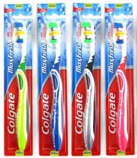 Actual product image Colgate Max Fresh Toothbrush Medium (Medium, 1x)