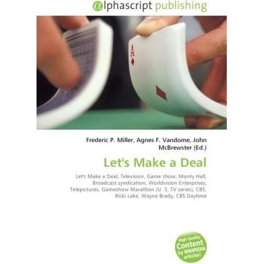 Let's Make a Deal, Fachbücher von Agnes F. Vandome, Frederic P. Miller, John McBrewster
