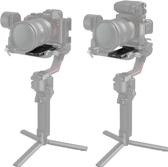 Immagine prodotto SmallRig Piastra a sgancio rapido con Arca-Swiss (Piastra di montaggio del giunto cardanico)
