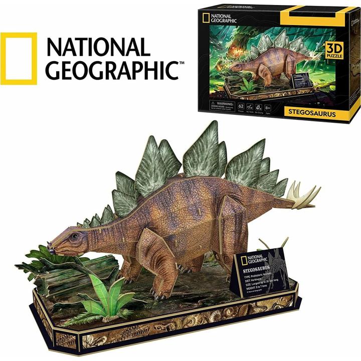 Image du produit NoName Puzzle 3d Stegosaurus (62 pièces)