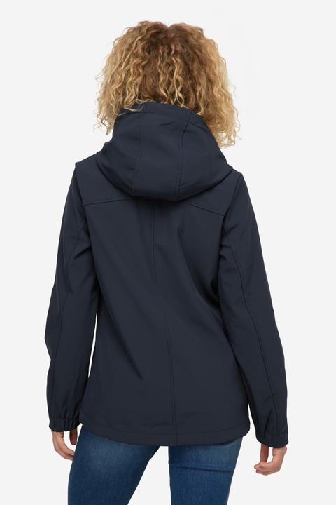 Produktbild Laurasøn Softshell-Jacke, wasserabweisend, Fleece-Innenseite, Kapuze, 2-Wege-Zipper, fällt kleiner aus (M)