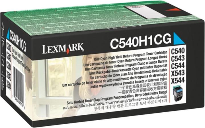 Actual product image Lexmark C540h1cg (C)