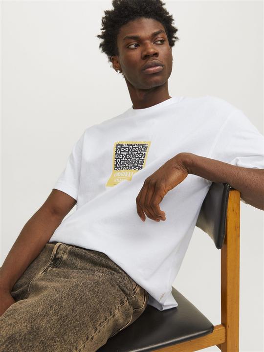Image du produit Jack & Jones Imprimé col rond T-shirt T-shirt (S)