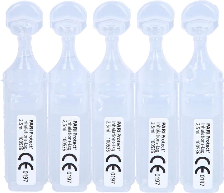 Actual product image PARI protect inhalation solution for the treatment of respiratory diseases, 150 ml solution