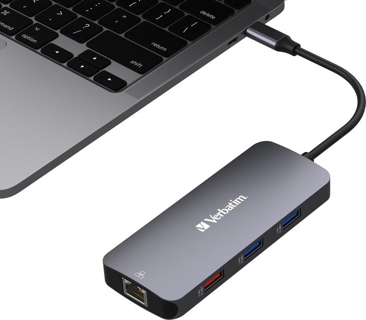 Produktbild Verbatim CMH-09 (USB-C, 9 Ports)